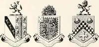 An illustration from A visitation of the seats and arms of the noblemen and gentlemen of Great Britain (1852)