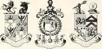 An illustration from A visitation of the seats and arms of the noblemen and gentlemen of Great Britain (1852)