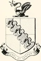 An illustration from A visitation of the seats and arms of the noblemen and gentlemen of Great Britain (1852)