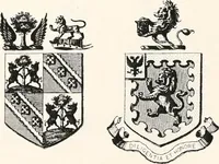 An illustration from A visitation of the seats and arms of the noblemen and gentlemen of Great Britain (1852)