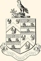 An illustration from A visitation of the seats and arms of the noblemen and gentlemen of Great Britain (1852)