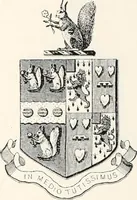 An illustration from A visitation of the seats and arms of the noblemen and gentlemen of Great Britain (1852)