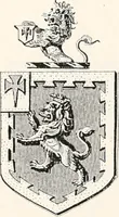 An illustration from A visitation of the seats and arms of the noblemen and gentlemen of Great Britain (1852)