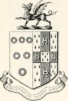 An illustration from A visitation of the seats and arms of the noblemen and gentlemen of Great Britain (1852)