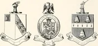 An illustration from A visitation of the seats and arms of the noblemen and gentlemen of Great Britain (1852)