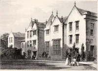 An illustration from A visitation of the seats and arms of the noblemen and gentlemen of Great Britain (1852)