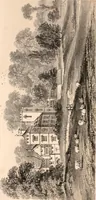 An illustration from A visitation of the seats and arms of the noblemen and gentlemen of Great Britain (1852)