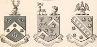 An illustration from A visitation of the seats and arms of the noblemen and gentlemen of Great Britain (1852)