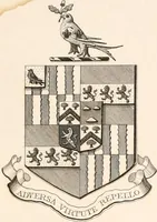 An illustration from A visitation of the seats and arms of the noblemen and gentlemen of Great Britain (1852)