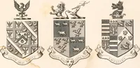 An illustration from A visitation of the seats and arms of the noblemen and gentlemen of Great Britain (1852)