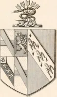 An illustration from A visitation of the seats and arms of the noblemen and gentlemen of Great Britain (1852)