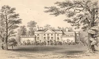 An illustration from A visitation of the seats and arms of the noblemen and gentlemen of Great Britain (1852)