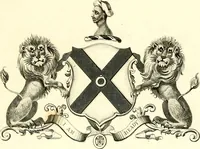 An illustration from A visitation of the seats and arms of the noblemen and gentlemen of Great Britain and Ireland (1855)