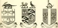 An illustration from A visitation of the seats and arms of the noblemen and gentlemen of Great Britain and Ireland (1855)