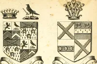 An illustration from A visitation of the seats and arms of the noblemen and gentlemen of Great Britain and Ireland (1855)