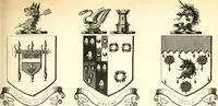 An illustration from A visitation of the seats and arms of the noblemen and gentlemen of Great Britain and Ireland (1855)