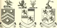 An illustration from A visitation of the seats and arms of the noblemen and gentlemen of Great Britain and Ireland (1855)