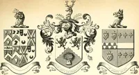 An illustration from A visitation of the seats and arms of the noblemen and gentlemen of Great Britain and Ireland (1855)