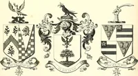 An illustration from A visitation of the seats and arms of the noblemen and gentlemen of Great Britain and Ireland (1855)