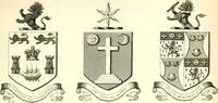 An illustration from A visitation of the seats and arms of the noblemen and gentlemen of Great Britain and Ireland (1855)