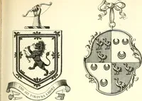 An illustration from A visitation of the seats and arms of the noblemen and gentlemen of Great Britain and Ireland (1855)