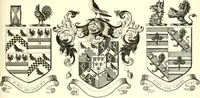 An illustration from A visitation of the seats and arms of the noblemen and gentlemen of Great Britain and Ireland (1855)