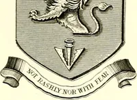 An illustration from A visitation of the seats and arms of the noblemen and gentlemen of Great Britain and Ireland (1855)