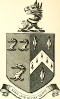 An illustration from A visitation of the seats and arms of the noblemen and gentlemen of Great Britain and Ireland (1855)