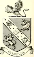 An illustration from A visitation of the seats and arms of the noblemen and gentlemen of Great Britain and Ireland (1855)