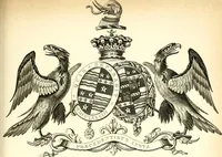 An illustration from A visitation of the seats and arms of the noblemen and gentlemen of Great Britain and Ireland (1855)