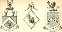 An illustration from A visitation of the seats and arms of the noblemen and gentlemen of Great Britain and Ireland (1855)