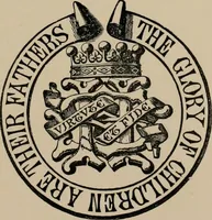 An illustration from The visitations of Bedfordshire ; annis Domini 1566, 1582, and 1634. ... [ (1884)