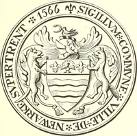 An illustration from The visitations of the county of Nottingham in the years 1569 and 1614, with many other descents of the same county (1871)