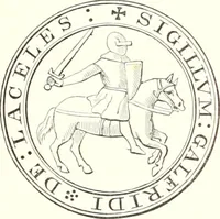 An illustration from The visitations of the county of Nottingham in the years 1569 and 1614, with many other descents of the same county (1871)