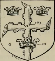 An illustration from The visitations of the county of Nottingham in the years 1569 and 1614 : with many other descents of the same county (1871)
