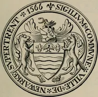 An illustration from The visitations of the county of Nottingham in the years 1569 and 1614 : with many other descents of the same county (1871)