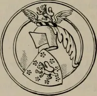 An illustration from The visitations of the county of Nottingham in the years 1569 and 1614 : with many other descents of the same county (1871)
