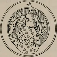 An illustration from The visitations of the county of Nottingham in the years 1569 and 1614 : with many other descents of the same county (1871)