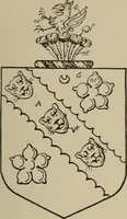 An illustration from The visitations of the county of Sussex made and taken in the years 1530, Thomas Benolte, Clarenceux king of arms; and 1633-4 by John Philipot, Somerset herald, and George Owen, York herald, for Sir John Burroughs, Garter, and Sir Richard St. George, Clarenceux (1905)