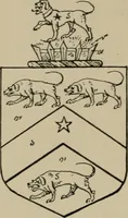 An illustration from The visitations of the county of Sussex made and taken in the years 1530, Thomas Benolte, Clarenceux king of arms; and 1633-4 by John Philipot, Somerset herald, and George Owen, York herald, for Sir John Burroughs, Garter, and Sir Richard St. George, Clarenceux (1905)