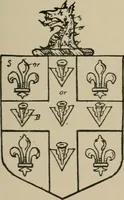 An illustration from The visitations of the county of Sussex made and taken in the years 1530, Thomas Benolte, Clarenceux king of arms; and 1633-4 by John Philipot, Somerset herald, and George Owen, York herald, for Sir John Burroughs, Garter, and Sir Richard St. George, Clarenceux (1905)
