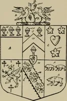 An illustration from The visitations of the county of Sussex made and taken in the years 1530, Thomas Benolte, Clarenceux king of arms; and 1633-4 by John Philipot, Somerset herald, and George Owen, York herald, for Sir John Burroughs, Garter, and Sir Richard St. George, Clarenceux (1905)