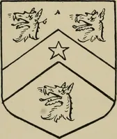 An illustration from The visitations of the county of Sussex made and taken in the years 1530, Thomas Benolte, Clarenceux king of arms; and 1633-4 by John Philipot, Somerset herald, and George Owen, York herald, for Sir John Burroughs, Garter, and Sir Richard St. George, Clarenceux (1905)