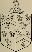 An illustration from The visitations of the county of Sussex made and taken in the years 1530, Thomas Benolte, Clarenceux king of arms; and 1633-4 by John Philipot, Somerset herald, and George Owen, York herald, for Sir John Burroughs, Garter, and Sir Richard St. George, Clarenceux (1905)