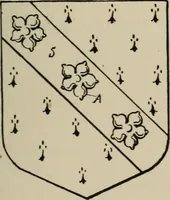 An illustration from The visitations of the county of Sussex made and taken in the years 1530, Thomas Benolte, Clarenceux king of arms; and 1633-4 by John Philipot, Somerset herald, and George Owen, York herald, for Sir John Burroughs, Garter, and Sir Richard St. George, Clarenceux (1905)