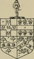 An illustration from The visitations of the county of Sussex made and taken in the years 1530, Thomas Benolte, Clarenceux king of arms; and 1633-4 by John Philipot, Somerset herald, and George Owen, York herald, for Sir John Burroughs, Garter, and Sir Richard St. George, Clarenceux (1905)