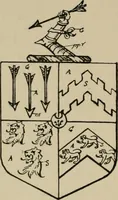 An illustration from The visitations of the county of Sussex made and taken in the years 1530, Thomas Benolte, Clarenceux king of arms; and 1633-4 by John Philipot, Somerset herald, and George Owen, York herald, for Sir John Burroughs, Garter, and Sir Richard St. George, Clarenceux (1905)