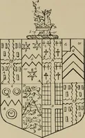 An illustration from The visitations of the county of Sussex made and taken in the years 1530, Thomas Benolte, Clarenceux king of arms; and 1633-4 by John Philipot, Somerset herald, and George Owen, York herald, for Sir John Burroughs, Garter, and Sir Richard St. George, Clarenceux (1905)