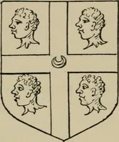 An illustration from The visitations of the county of Sussex made and taken in the years 1530, Thomas Benolte, Clarenceux king of arms; and 1633-4 by John Philipot, Somerset herald, and George Owen, York herald, for Sir John Burroughs, Garter, and Sir Richard St. George, Clarenceux (1905)