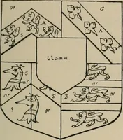 An illustration from The visitations of the county of Sussex made and taken in the years 1530, Thomas Benolte, Clarenceux king of arms; and 1633-4 by John Philipot, Somerset herald, and George Owen, York herald, for Sir John Burroughs, Garter, and Sir Richard St. George, Clarenceux (1905)